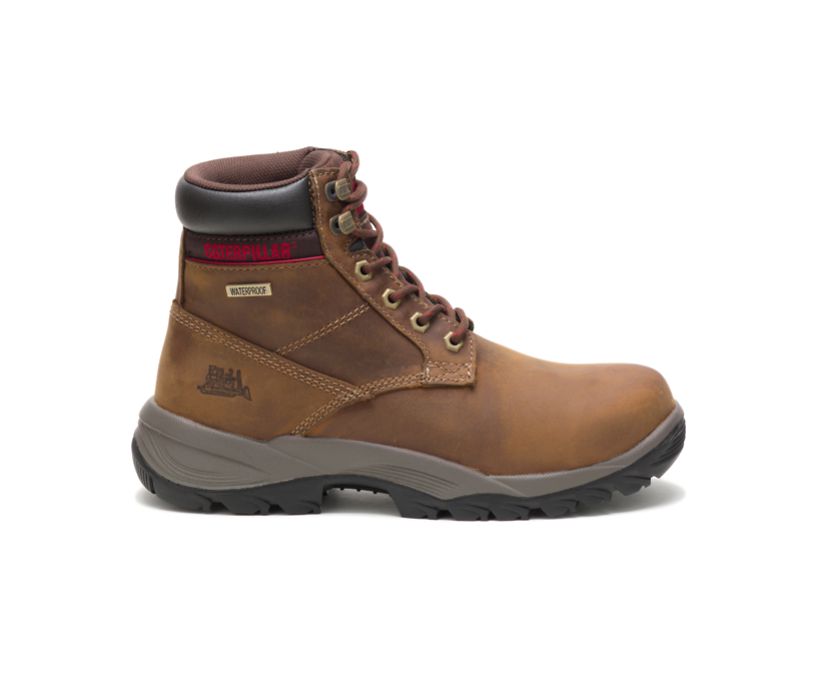 Caterpillar Dryverse 6 Waterproof - Sicherheitsstiefel Damen DunkelBeige - Schweiz WNUS-27981